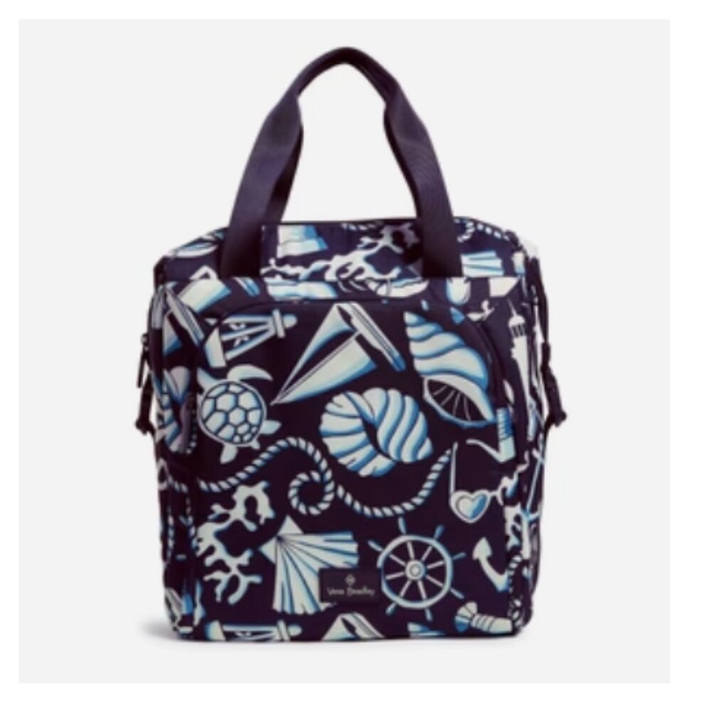 Vera Bradley Shore Enough  -  Cooler Tote Backpack
